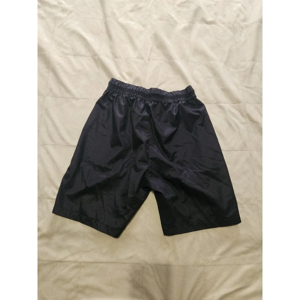 Romwe Mens Swimtrunks or shorts. Black & pink. Superstar. Mens XS 34 NWOT